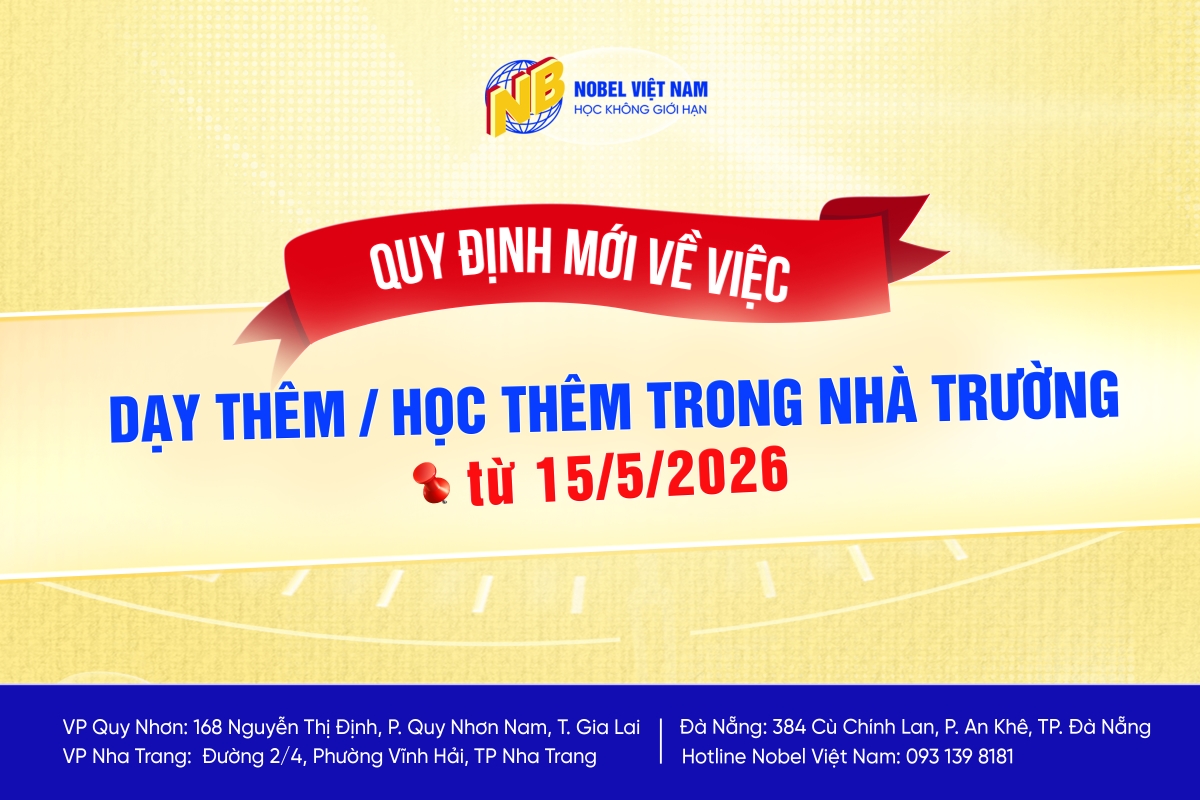 Quy định mới về dạy thêm, học thêm trong nhà trường từ 15/5/2026